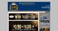 Desktop Screenshot of burroughshardwoods.com
